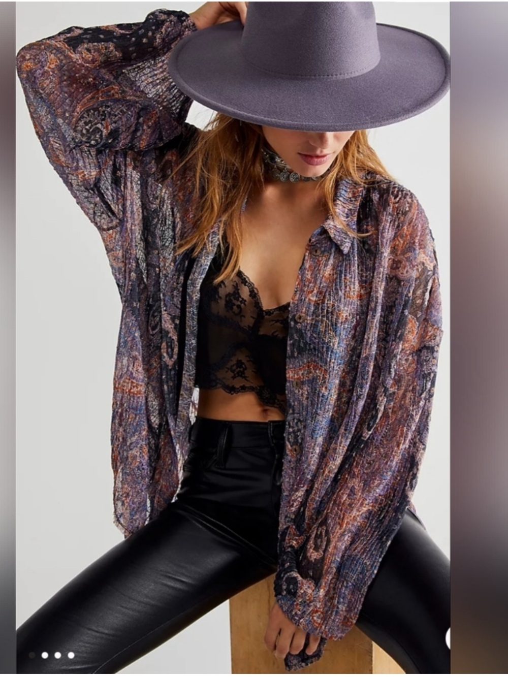 Free People My best top tunic size Large